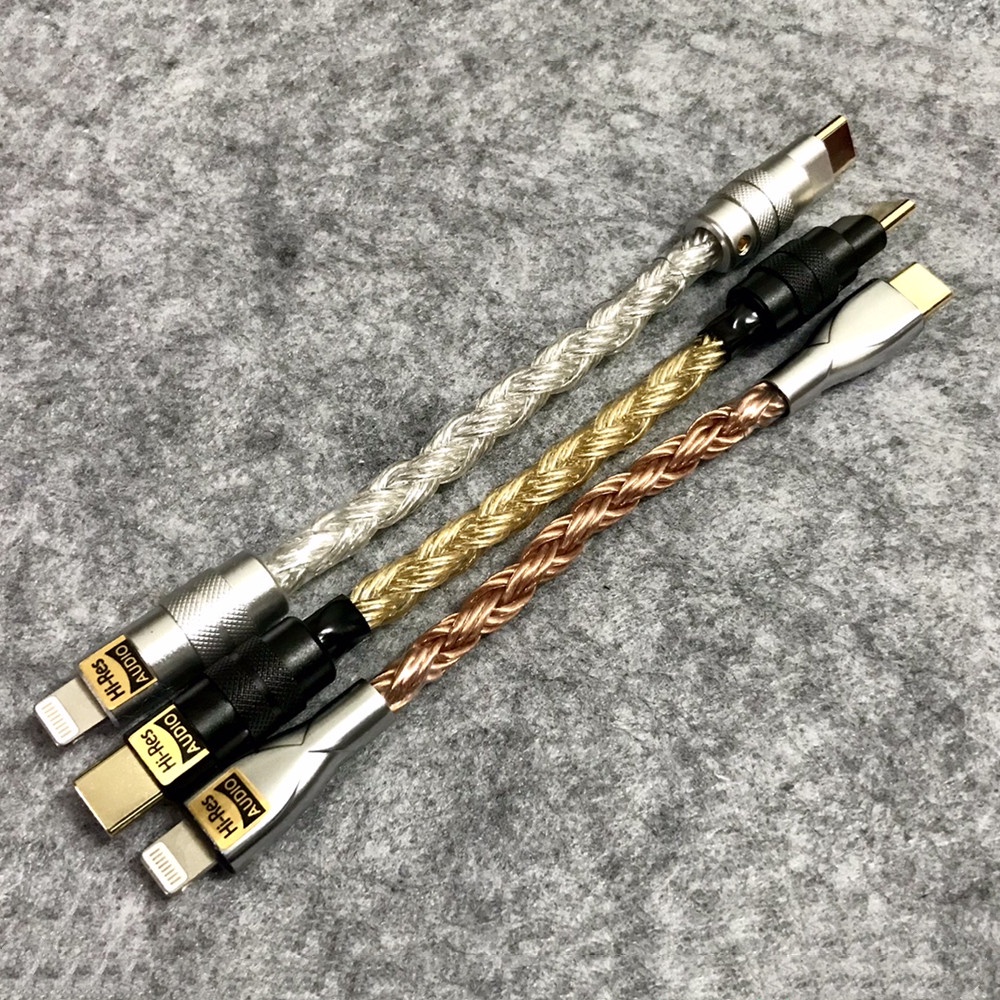 สายเคเบิลทองแดง คริสตัล ชุบทอง 10 ซม. 12 ส่วน Type C เป็น Micro Decoding OTG Cable W1 W2 UA2 M12 Bea