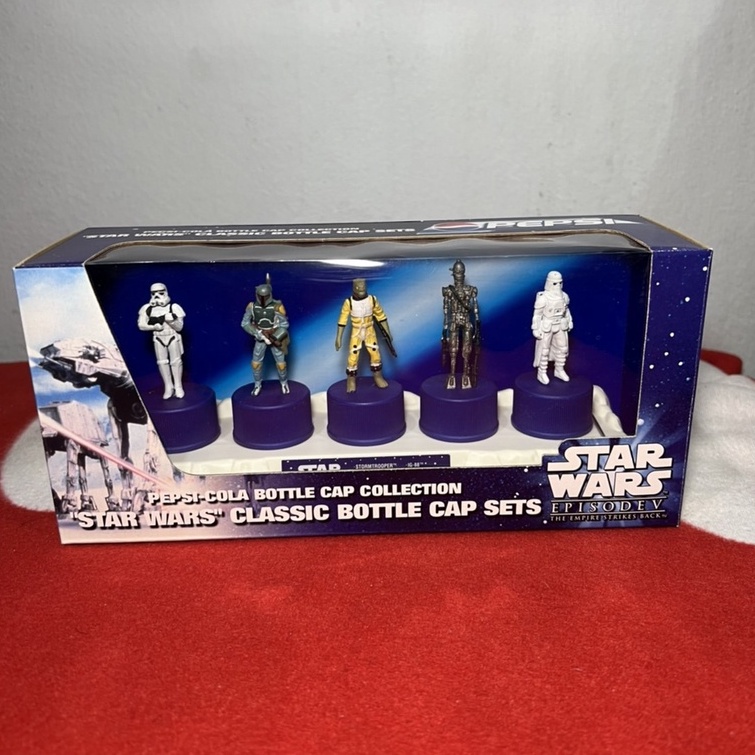 Collection Bouchons De Bouteilles Pepsi Star Wars - Épisodes I, IV Et V - Sets Bustes