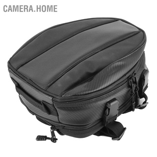 Camera.home Motorcycle Rear Seat Bag Waterproof Back Saddle Helmet Tail Luggage Bags Box