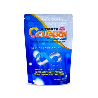 ☄️Ultimate Collagen And Calcium Lactate อัลติเมท คอลลาเจน ผสมแคลเซียม 50 กรัม ( 1ซอง)