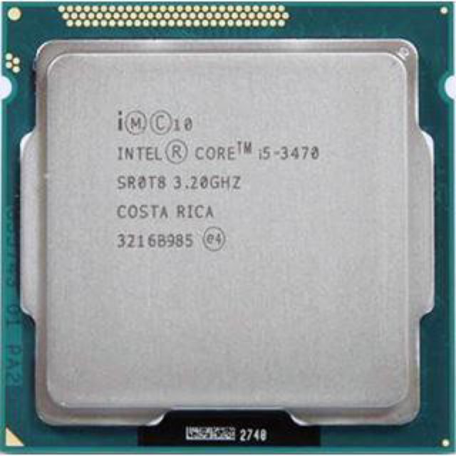1155 i5-3470 up to 3.6Ghz