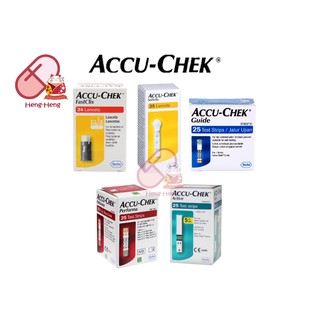 AccuChek   Performa Active Instant Guide Test Strip Accu-Chek แผ่นตรวจน้ำตาล