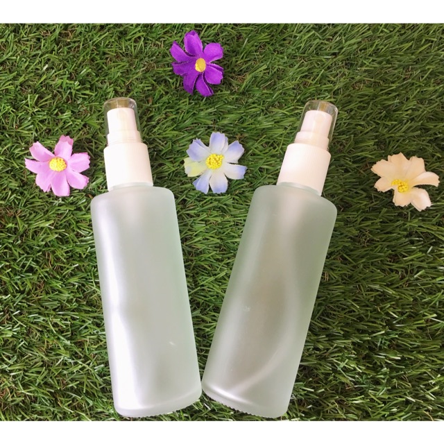 ขวดกลมขุ่นสเปร์ยแก้วฉีดอเนกประสงค์ขนาด 85 ml