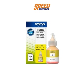 BROTHER BT-5000Y INK YELLOW DCP-T300,T500W,T700W MFC-T800W By Speed Com