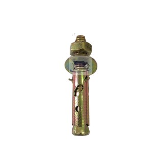 พุุ๊กเหล็ก ชุบซิ้งเหลืองขนาด 3/16" x 37mm  ยกกล่อง / แพ็ค