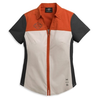 เสื้อเชิ้ตผู้หญิงลิขสิทธิ์แท้จาก Harley Davidson 96395-21VW