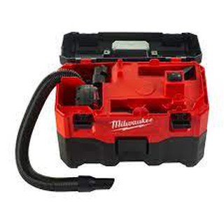 Milwaukee M18 เครื่องดูดฝุ่นไร้สายแบบเปียกและแห้ง มิลวอคกี้ 18 โวลท์ M18 VC-2-0 เครื่องเปล่า