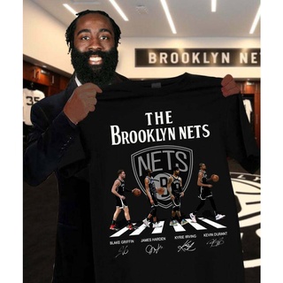 [S-5XL] เสื้อบาสเก็ตบอล ลาย Brooklyn Nets James Harden สไตล์วินเทจ