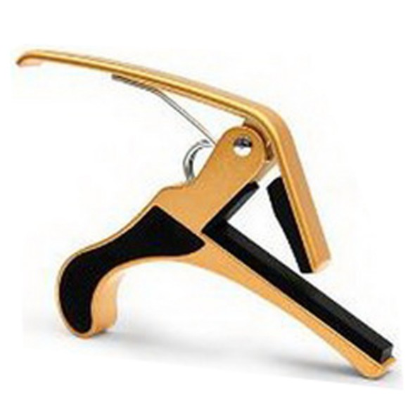 Guitar Capo คาโป้ (สีทอง) เป็นโลหะอย่างดี พร้อมส่ง   ส่งเร็ว   คาโป้ใช้ได้ทั้ง กีต้าร์โปร่ง กีต้าร์ไฟฟ้า กีต้าร์คลาสสิค