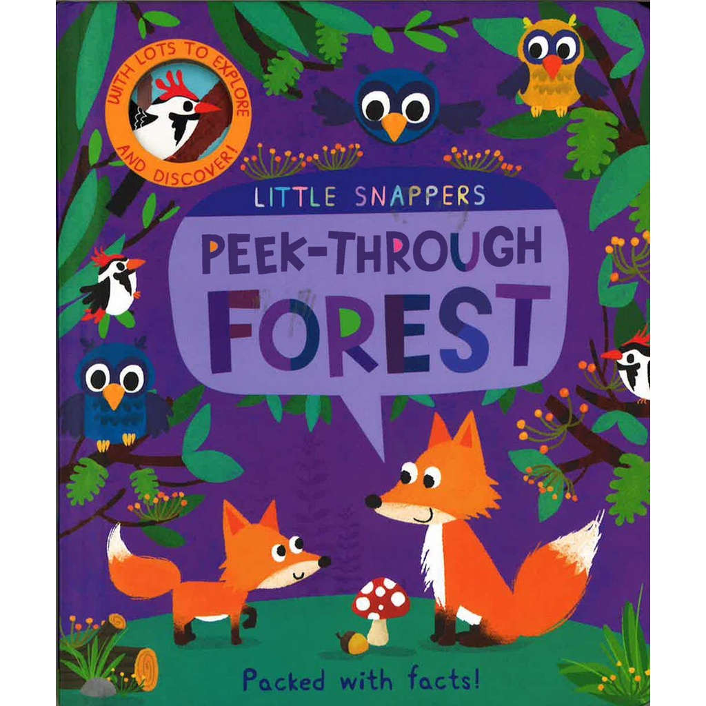 BBW หนังสือ Little Snappers Peep Through: Forest ISBN: 9781848579675