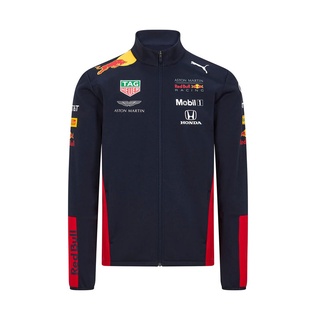 เสื้อแจ็กเก็ตแขนยาว กันลม ลายกระทิงแดง F1 แฟชั่นฤดูใบไม้ผลิ และฤดูใบไม้ร่วง และฤดูหนาว สําหรับแข่งรถ