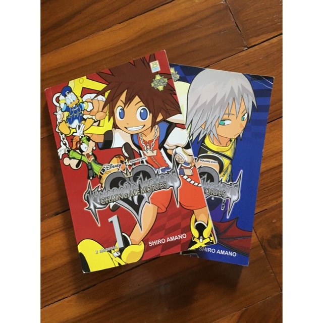 หนังสือการ์ตูน Kingdom Hearts Chain Of Memories 2 ภาษา | Shopee Thailand