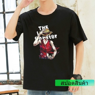 หน้าร้อน  รูปแบบล่าสุด  ลายการ์ตูนยอดนิยม  คอลูกเรือ  เสื้อยืด  2สี  M~3XL