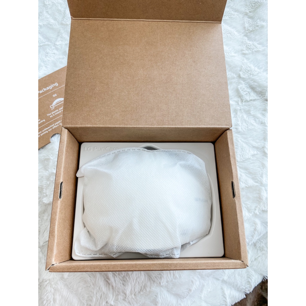 LG PuriCare Air Purifier Mask Gen 2 AP551AWFA หน้ากาก LG ของแท้ ยังไม่เคยใช้งาน ส่งฟรี