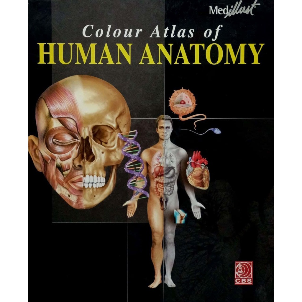 [CBS สํานักพิมพ์] COLOUR ATLAS OF HUMAN ANATOMY