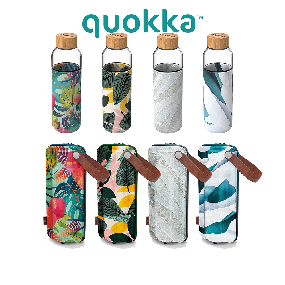 QUOKKA GLASS FLOW  ขวดแก้ว ขนาด 660 ML.