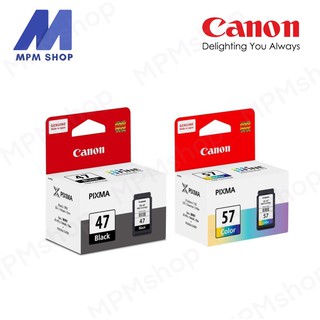 Canon PG-47/CL-57 ของแท้ 100% หมึกCanon