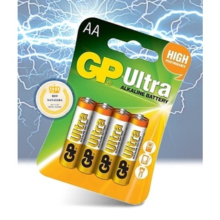 GP AA alkaline battery ถ่านอัลคาไลน์ ถ่านaa 2a แพ็ค 8 ก้อน รุ่นGP15AU-2U8