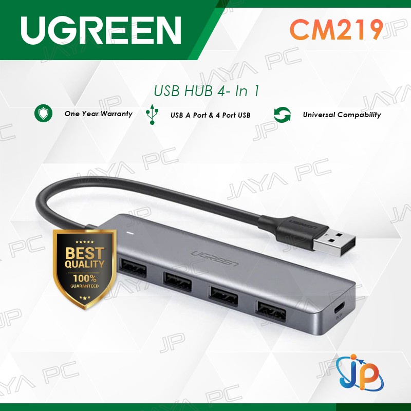 UGreen CM219 4 In 1 พอร์ต USB A HUB + Type C 50985