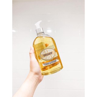 LOCCITANE AMANDE Shower Oil  500ml. ขวดคุ้มค่า