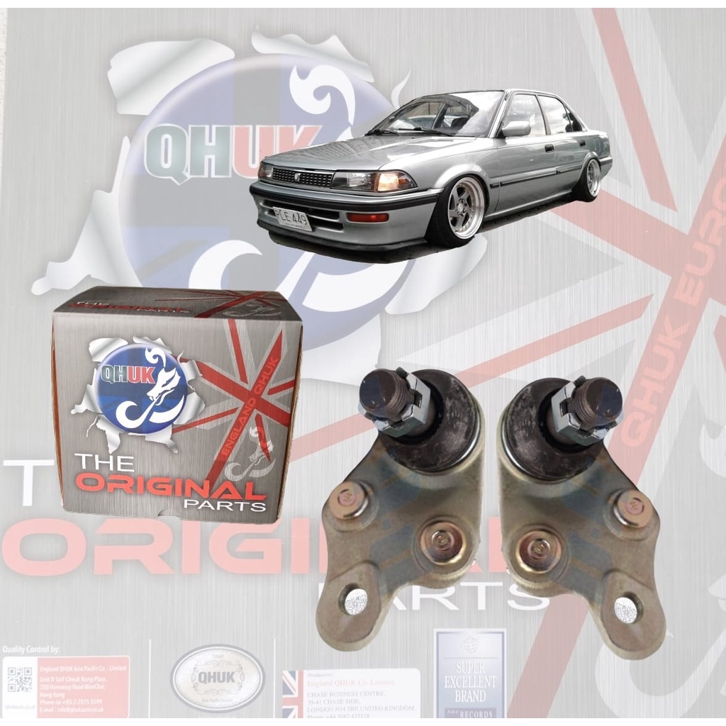Toyota Corolla AE92/AE90/EE90 QHUK ลูกหมากแขนล่าง