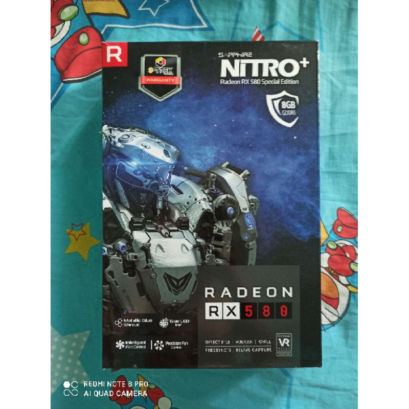 rx580 8GB nitro+ special edition