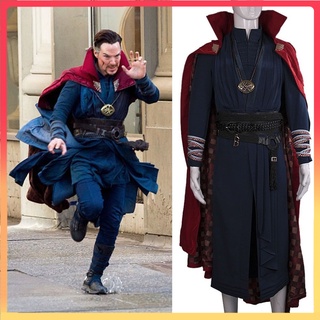 Cod ภาพยนตร์ Doctor Strange Dr. เสื้อคลุมคอสเพลย์ เครื่องแต่งกายการ์ตูนฮาโลวีน