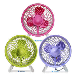 🔥ยอดนิยม!! พัดลมตั้งโต๊ะ ACCORD PREVAIL รุ่น 7 Turbo ขนาด 7 นิ้ว คละสี Electric Fans