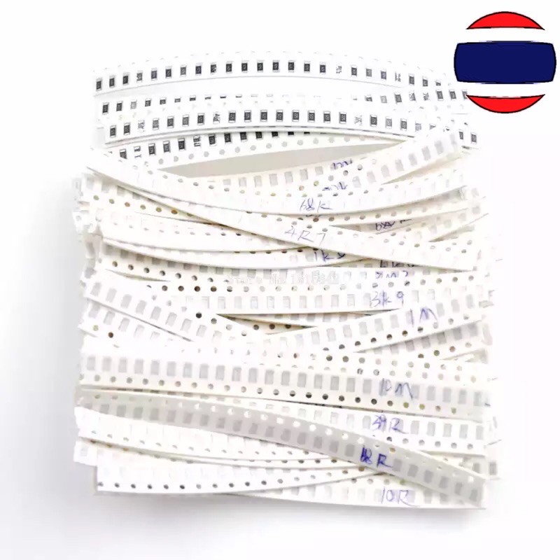 10Pcs 1206 SMD resistor 0R ~ 6.8R 1/4W ตัวต้านทาน