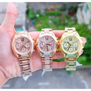 SALE 🚩 Michael kors ⌚️‼️ สายแสตนเลส ครบทุกสีเลยมาล้าววววว 🔥 สวยม๊ากกกก  มาพร้อมกล่องครบเลย มีหน้าปัด36มม.