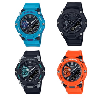 G-Shock GA-2200 Carbon Core Guard with Industrial Style l GA-2200-2A,GA-2200BB-1A,GA-2200M