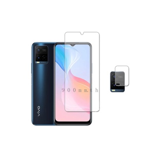โปรโมชั่น : Vivo Y21 ฟิล์มกระจกนิรภัย 3 ใน 1 Vivo Y12A Y12s Y20s Y20i ฟิล์มกระจกนิรภัย Vivo V20 SE Pro 9H HD ใสป้องกันหน้าจอแก้ว