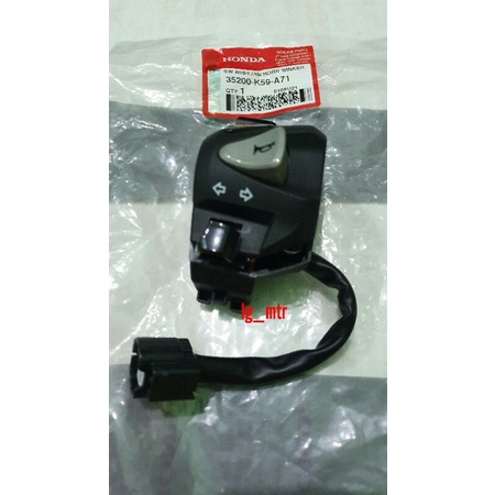 TOMBOL ซ้าย SWITCH HOLDER DIMMER ปุ่ม HORN TURN SIGNAL ใหม่ VARIO 125 150 ESP 35200-K59-A71