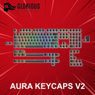 คีย์แคป Glorious Aura Keycaps V2 (ภาษาอังกฤษ)