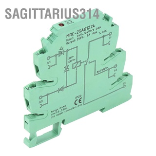 Sagittarius314 MRC-25A61Z24 PLC Electromagnetic Contact Interface Relay Module Input 24VDC