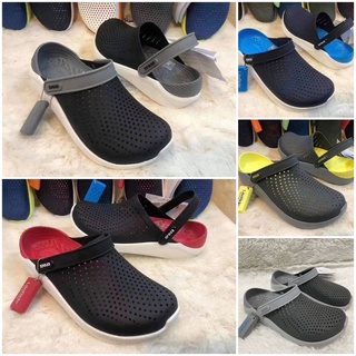 Crocs LiteRide Clog ✨(สินค้าใหม่ ขายดี ชนช้อป)✨สีใหม่พร้อมส่ง!! รองเท้าแตะ รองเท้ารัดส้น ชาย หญิง รองเท้าหัวโต