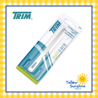 TRIM #1 USA Brand ตะไบสแตนเลสทั้งชิ้น ตะไบเล็บลับเหลี่ยม ลับคม TRIM ของแท้แบรนด์อเมริกา TRIM Stainless Nail File