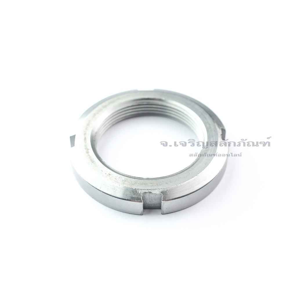 หัวน็อตล็อค KM 6 - KM 10 (M30-M50 เกลียว 1.5) หัวน็อตล็อคเพลาลูกปืน KM6 - KM10 - รูปที่ 2