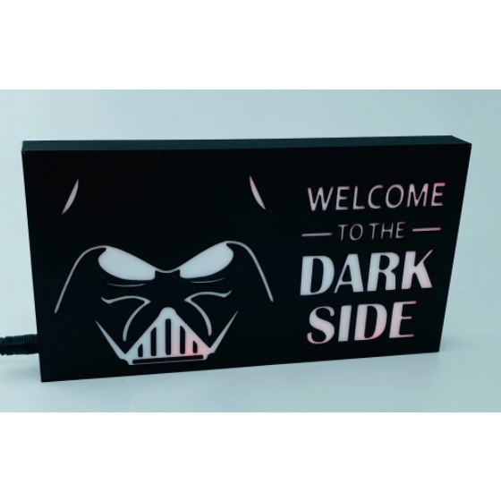 ไฟ LED Dark Vader (Star Wars) -ยินดีต้อนรับสู่ Dark Side- Darth Vader LED