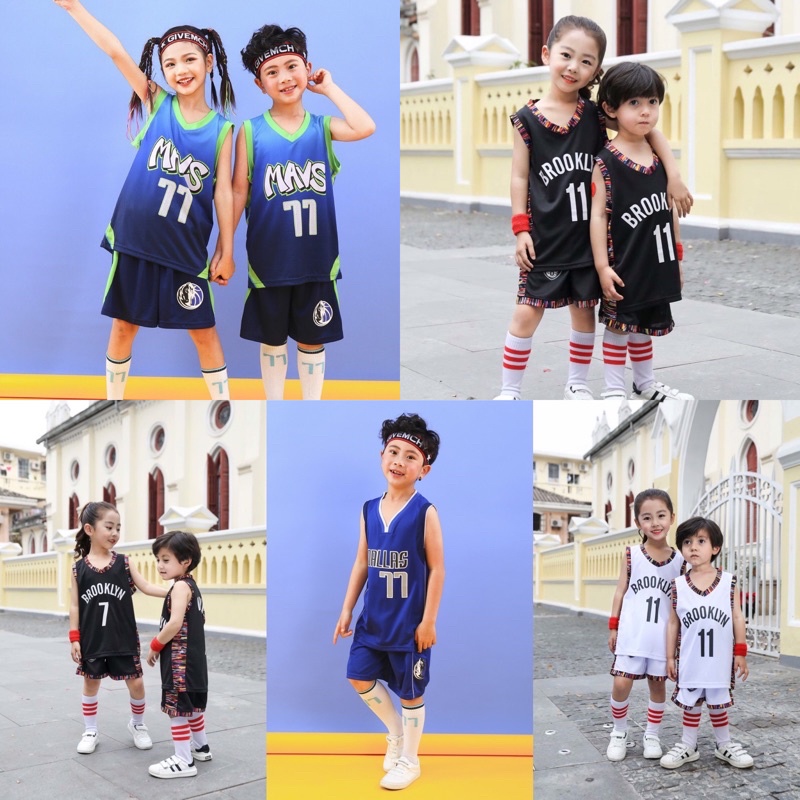 ชุดบาสเด็ก 2-12 ขวบ Tag.sport อัลบั้ม 1 พร้อมส่ง🇹🇭🏀 is