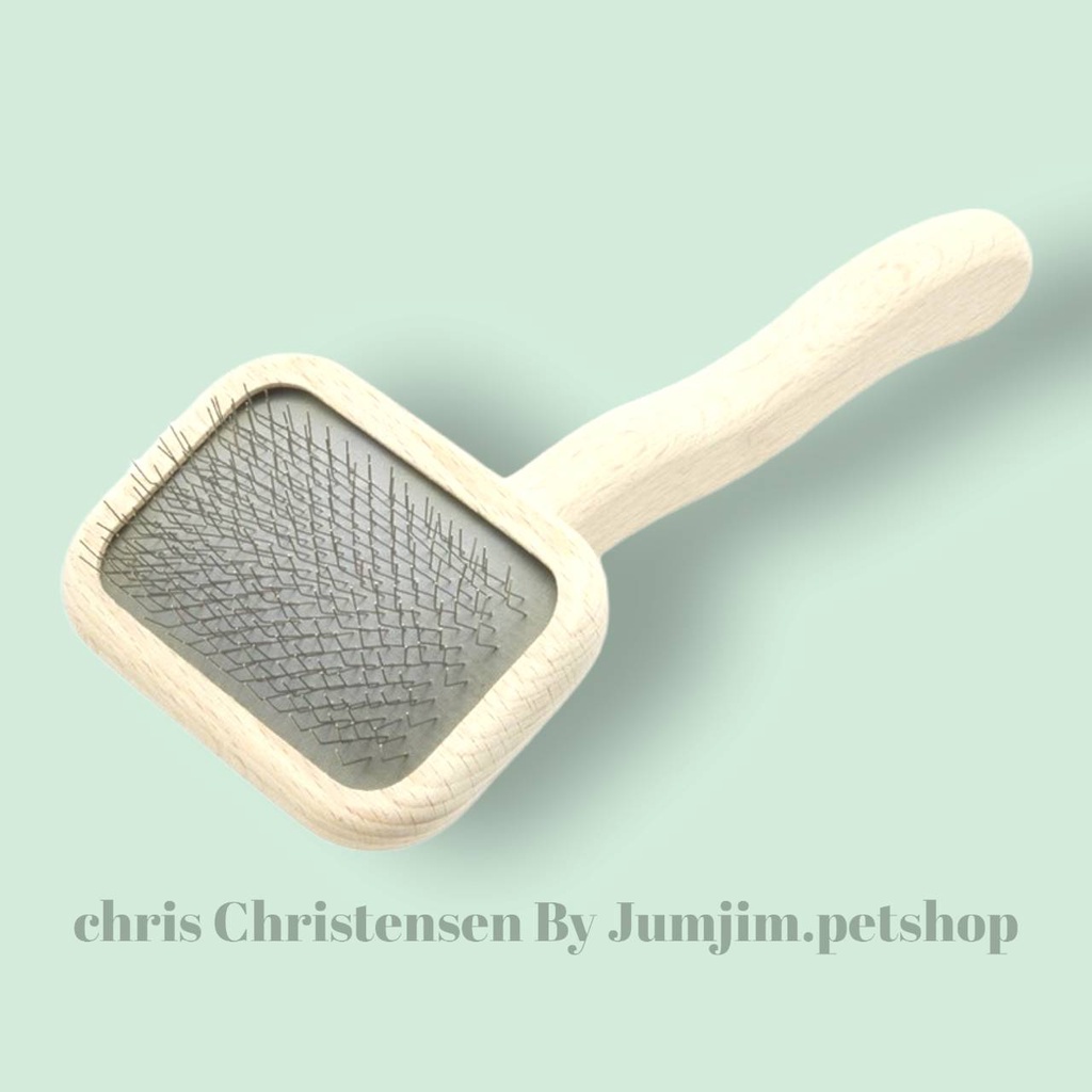 Chris Christensen (A5I) Mark I Extra Small Slicker แปรงสลิคเกอร์ขนาดเล็ก มาร์ค I By jumjim.petshop