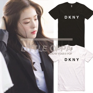 เสื้อยืดผ้าฝ้ายพิมพ์ลายแฟชั่นCxr0    เปล่า     น้ำทะเล  เสื้อยืด  BAJU KAOS KPOP IDOL FASHION RED VELVET IRENE DKNY T-SH