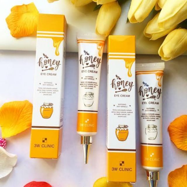 3W​ Clinic​ Honey​ Eye​ Cream​ 40ml​ ครีมลดใต้ตา