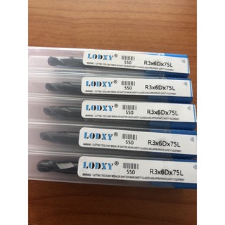 พร้อมส่ง เอ็นมิลบอล Endmill Ball R3x6Dx75L