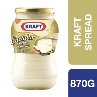 Kraft Cheddar Cream Cheese Spread 870g ++ คราฟ เชดด้าครีมชีสสเปรด ขนาด 870g