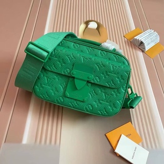 💚ผ่อนได้💚 ส่งตรงในไทย LOUIS VUITTON S LOCK  MONOGRAM กระเป๋าสะพาย ใช้งานได้ชายและหญิง