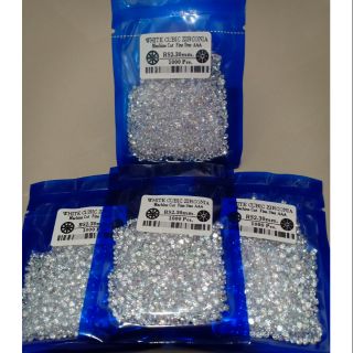 CZ Diamond กลมขนาด2.30 มิล /เเพ็ค 1000 เม็ด