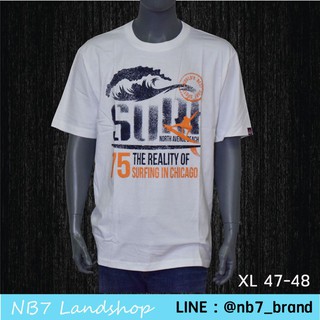 เสื้อยืดแขนสั้นไซด์ใหญ่ xl รอบอก 47-48"