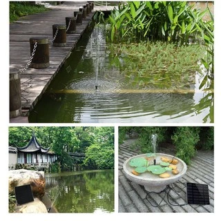 🔥พร้อมส่ง🔥COD Solar Pump น้ำพุโซล่าเซลล์ ปั๊มน้ำพุ น้ำพุพลังงานแสงอาทิตย์ Fountain Solar WATER
