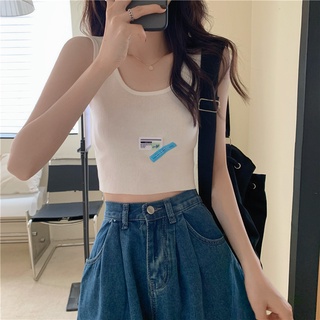 perbit_grace 70080# เสื้อกล้ามผู้หญิง ไตล์เกาหลีแขนกุดสำหรับผู้หญิงรุ่น รัดรูปส